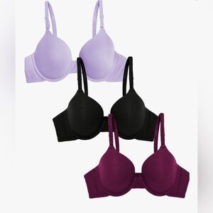 Fruit of the Loom Womens Smooth Cotton T-Shirt BraUltra-Soft 074